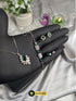 Dainty emerald green zircon 4-piece jewelry set for a modern look.