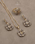 22K gold polish champagne jurao stone jewelry set with necklace, earrings and ring – Jewels by Sarah