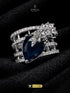 Jewels by Sarah Signature Collection blue stone ring for formal parties