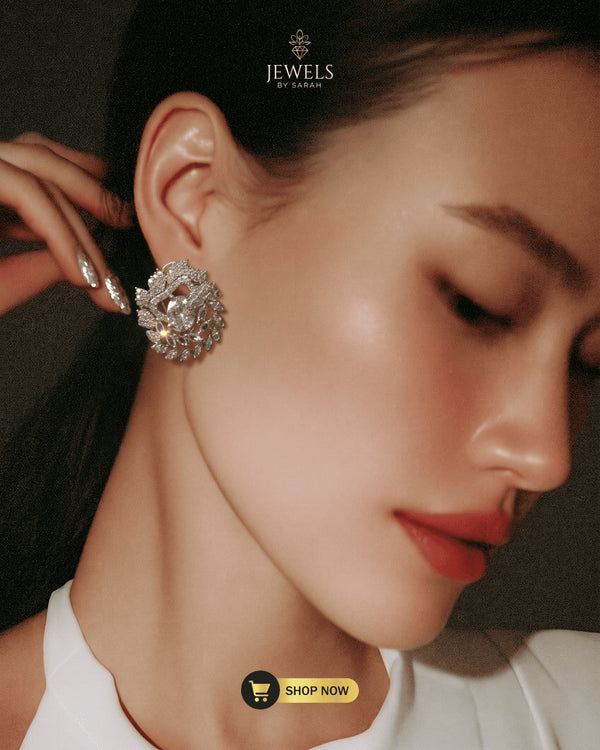 Luxury-Zircon-Stud-Earrings-Silver-Plating-Jewels-by-Sarah-Model-Shot
