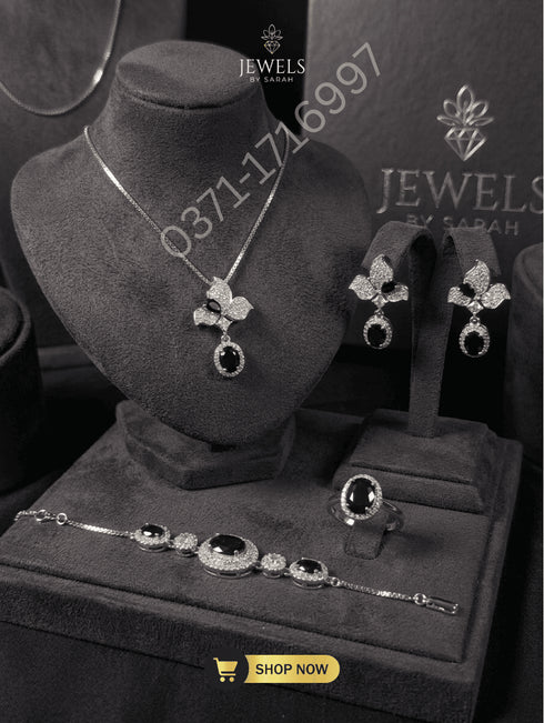 luxury-black-stone-butterfly-jewelry-set-silver-plating