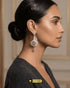 Jewels-by-Sarah-Imperial-Grace-Chandelier-Zircon-Drop-Earrings-Model-Shot