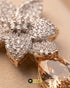 High-Resolution-Detail-AD-Stone-Floral-Jewelry-Champagne-Teardrop