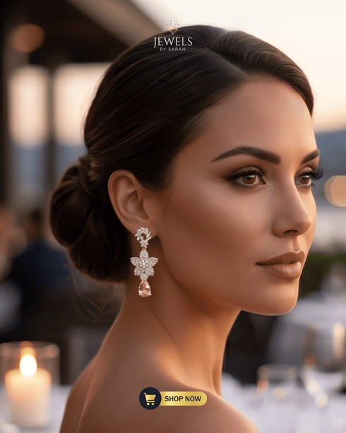 Luxury-Amber-Floral-Drop-Earrings-Jewels-by-Sarah-Lifestyle-Shot