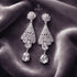 Jewels-by-Sarah-Crystal-Cascade-Long-Drop-AD-Stone-Silver-Plated-Earrings