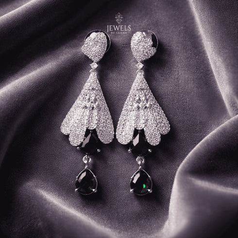 Rhodium-Plated-Mint-Green-Zircon-Earrings-Premium-Jewelry-Pakistan