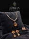 Champagne Gold Zircon Jewelry Set Ultra Realistic Photography