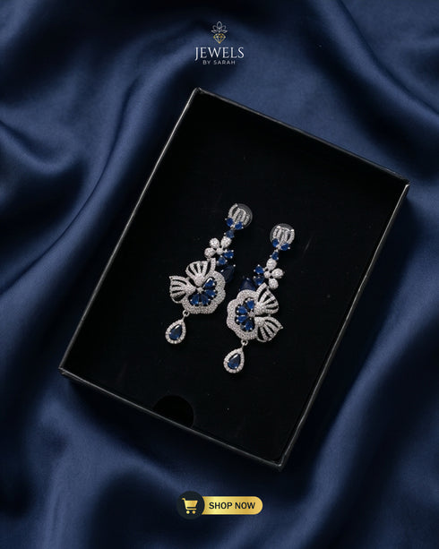 Premium-Handcrafted-Floral-Drop-Earrings-Jewels-by-Sarah-Pakistan