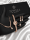 Jewels by Sarah Gold Champagne 4-piece jewelry set for formal wear