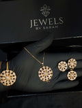 Gold Bloom Jewelry Set for Women