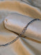 Silver Plated Dainty Heart Tennis Bracelet with Zircon Stones - Artificial Jewellery Pakistan