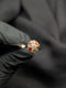 Rainbow Gemstone Flower Cluster Ring in 14K Gold Finish
